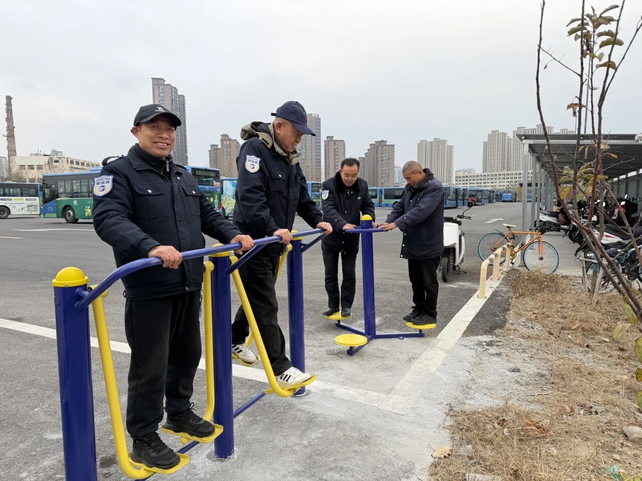 【我為一線辦實事】健身器材進公交場站，關懷舉措暖一線職工